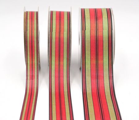 Неонова оранжева та яблучно-зелена смужка тканинної стрічки_AI